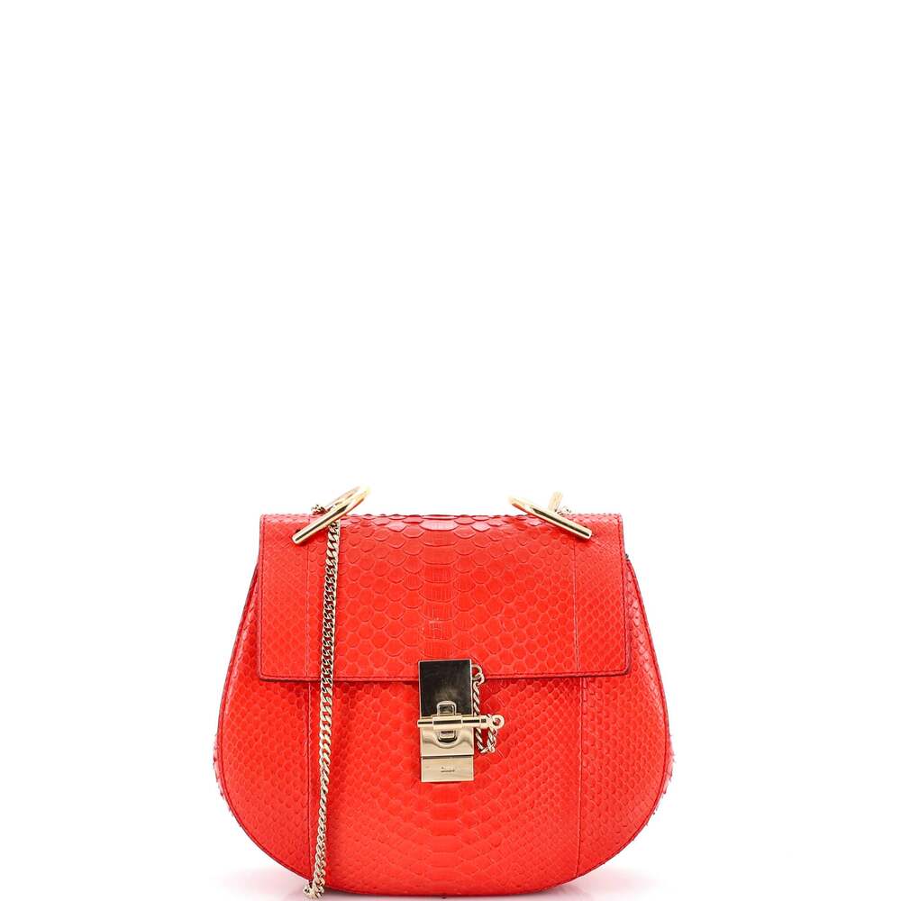 Chloe Drew Crossbody Bag Python Small #243264C57B
